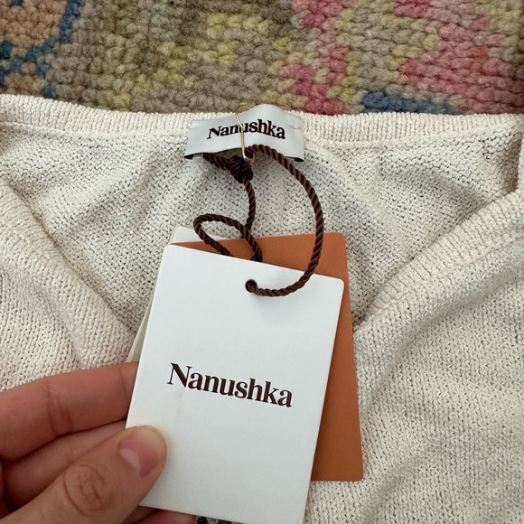 Nanushka knitted open dress - Picture 3 of 4